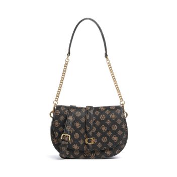 Guess Kuba Shoulder bag dark brown