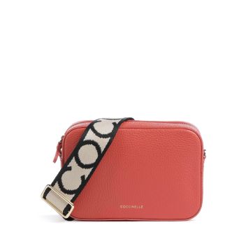 Coccinelle Tebe Crossbody bag coral