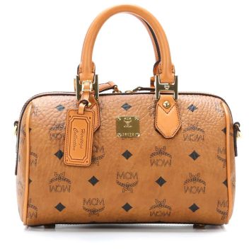 MCM Heritage Line Handbag cognac