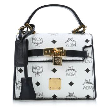 MCM Heritage Line Shoulder bag white