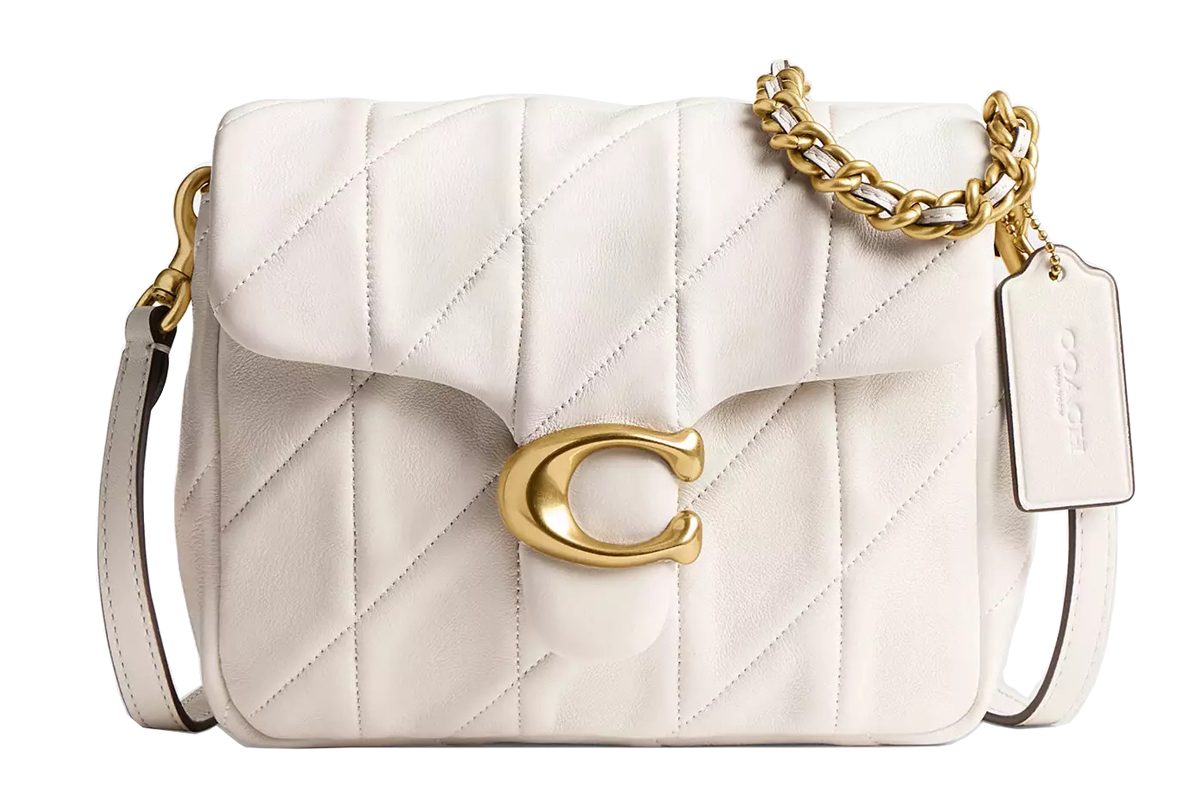 Coach Times Square Tabby Shoulder Bag 17 With Quilting