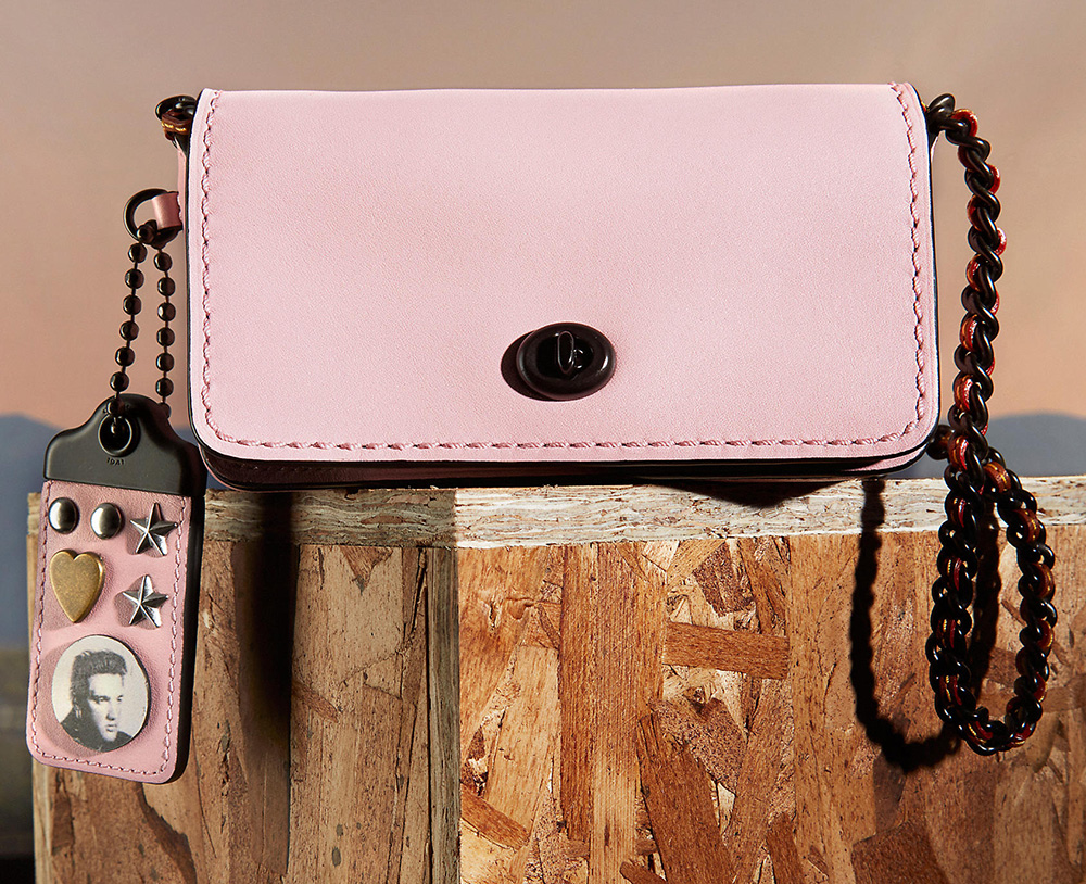 Coach-dinky15-with-elvis-charm-pink