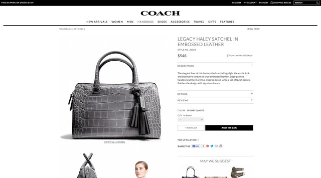 Coach Real Talk with Amanda: Coach.com Just Got a Great New Look, but Why are Most Brand Websites So Terrible?