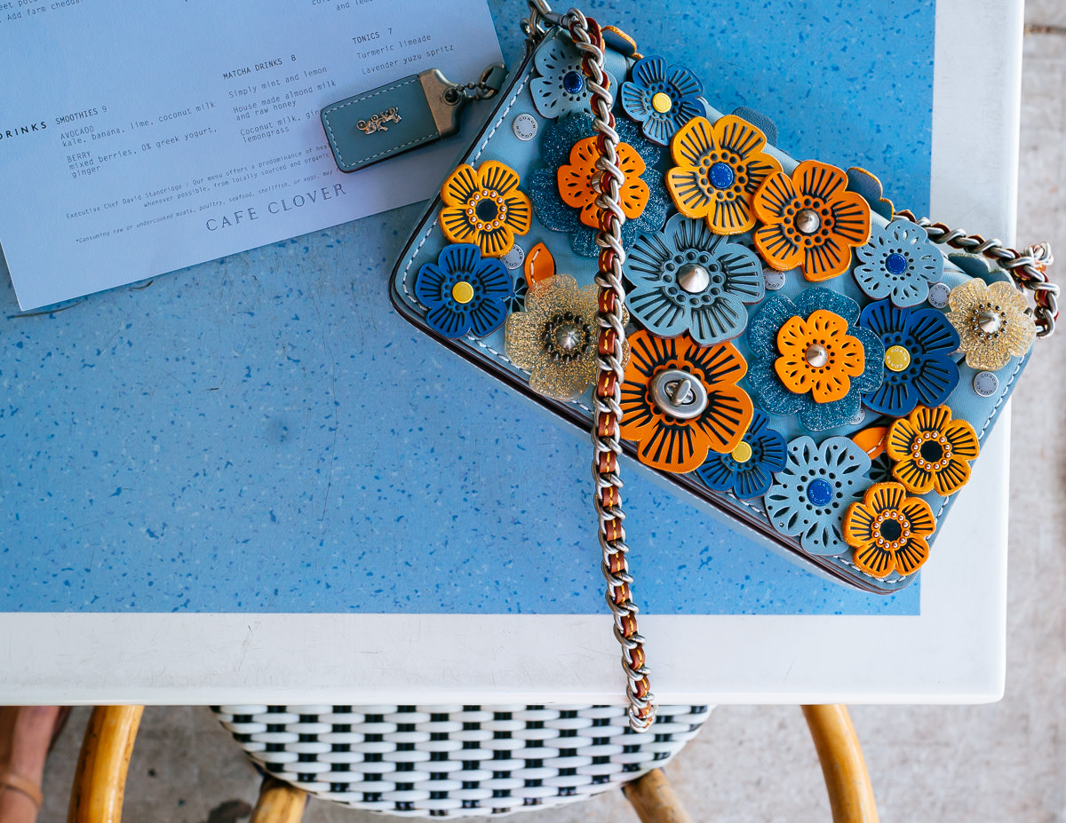 Coach Eats: Frilly Flowers and Fancy Food with Coach at Cafe Clover