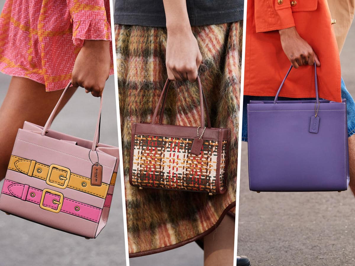 Coach Reimagines Its Cashin Carry Tote for Spring 2022