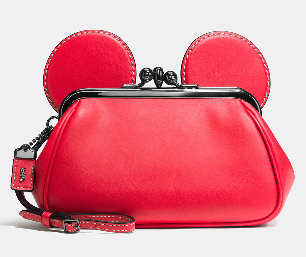Coach Disney-x-Coach-Mickey-Kisslock-Wristlet