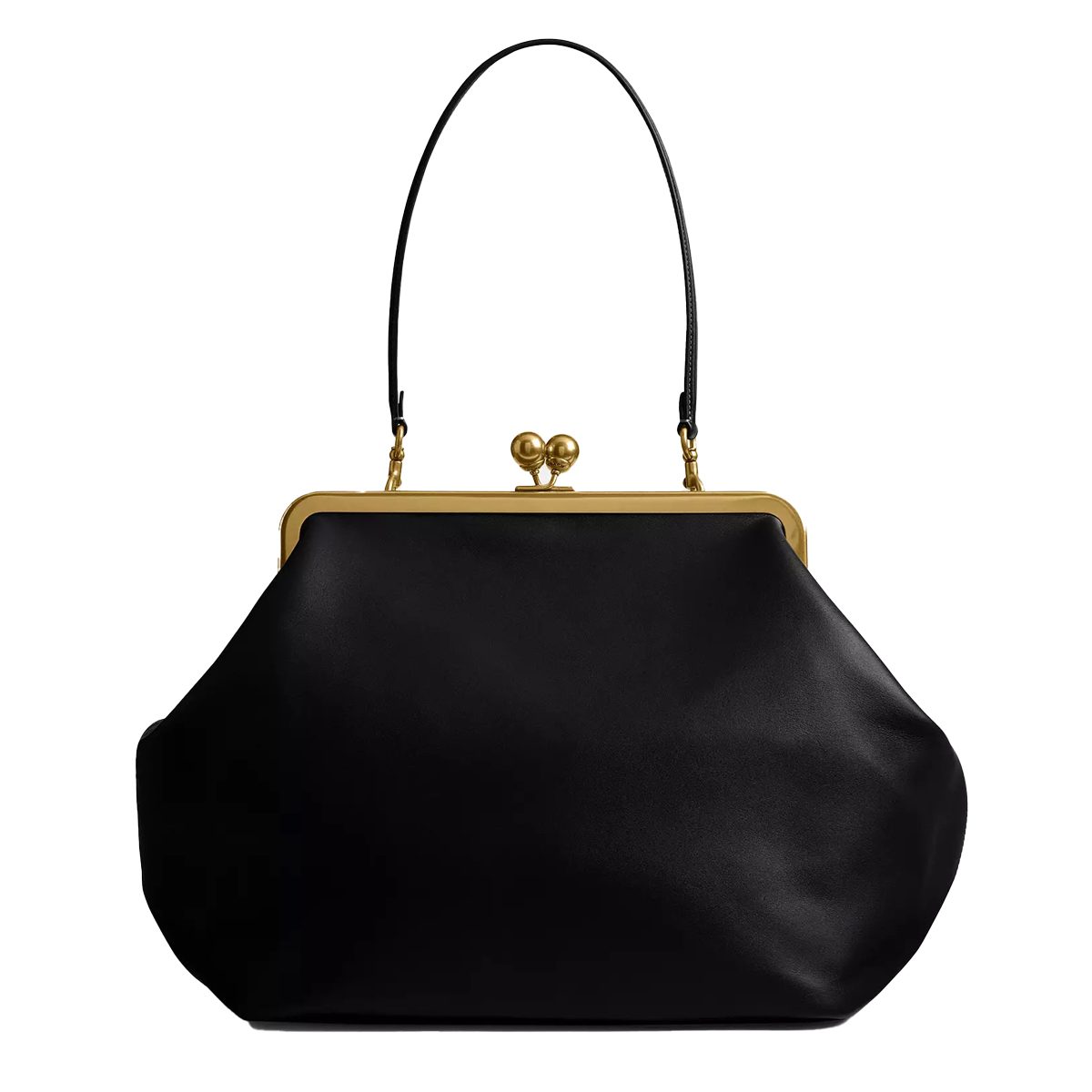 Coach Large Kisslock Frame Bag