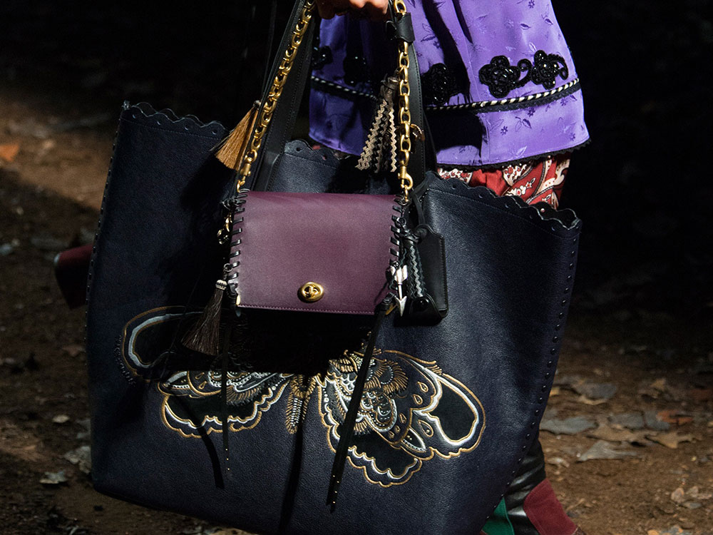 Coach’s Fall 2018 Bags Reflect the Season’s Moody, Dark Accessories Trends So Far
