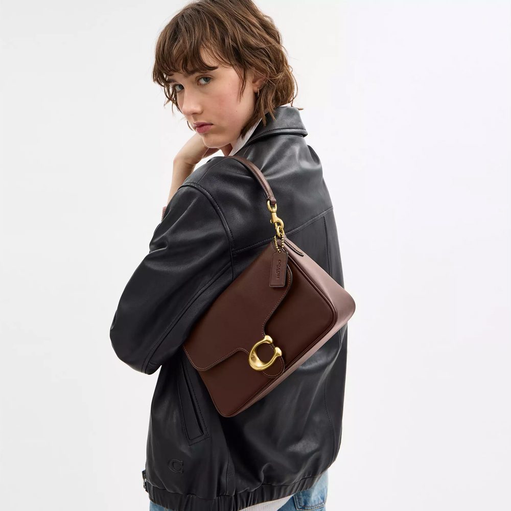 Coach Soft Tabby Bag Brown