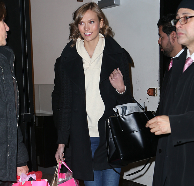 Coach Karlie Kloss Totes Coach to a Victoria’s Secret Party