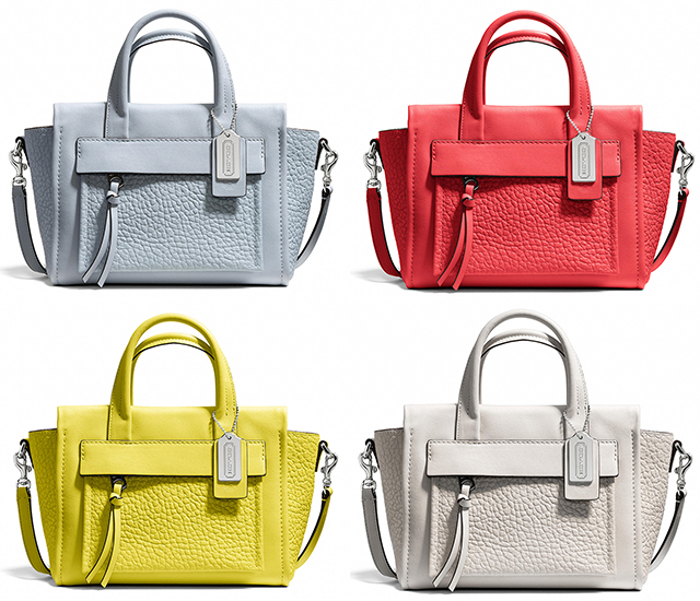 Coach Latest Obsession: The Coach Bleecker Mini Pocket Carryall