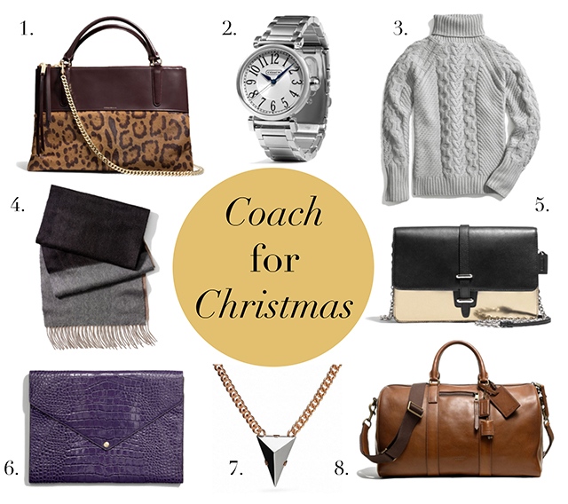 Coach Merry and Bright: Celebrate the Season with Accessories from Coach