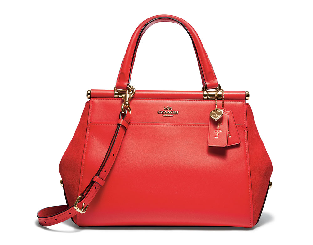 Coach x Selena Gomez Selena Grace Bag Red