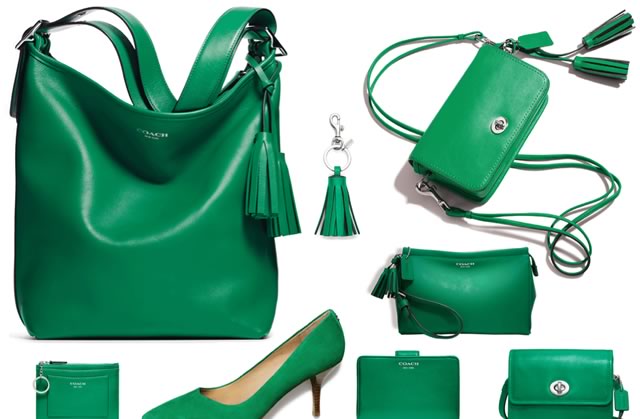 Coach Legacy Emerald