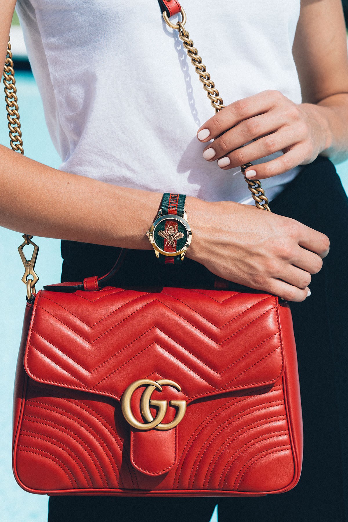 A Close Look at the Amazing Details of Gucci Handbags and Timepieces: OutletCity Guide — design detail