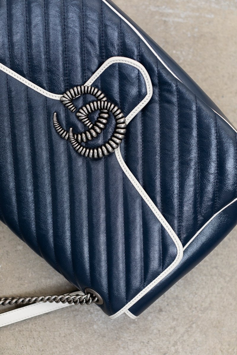 A Close Look at the Gucci Marmont Cruise 2020 Bags: OutletCity Guide — design detail