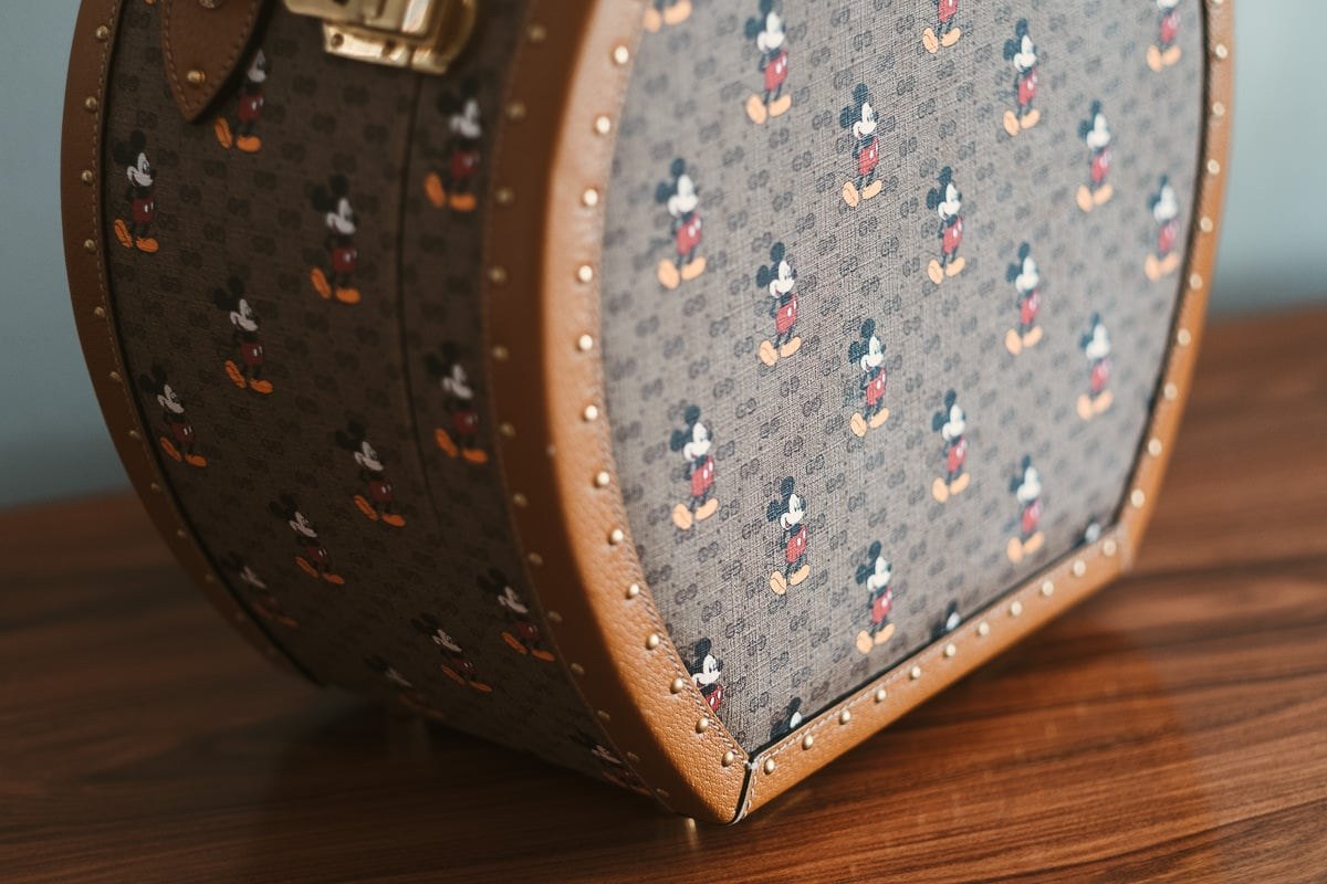 A Closer Look at Some of Disney x Gucci Items: Design Guide — hardware and construction detail