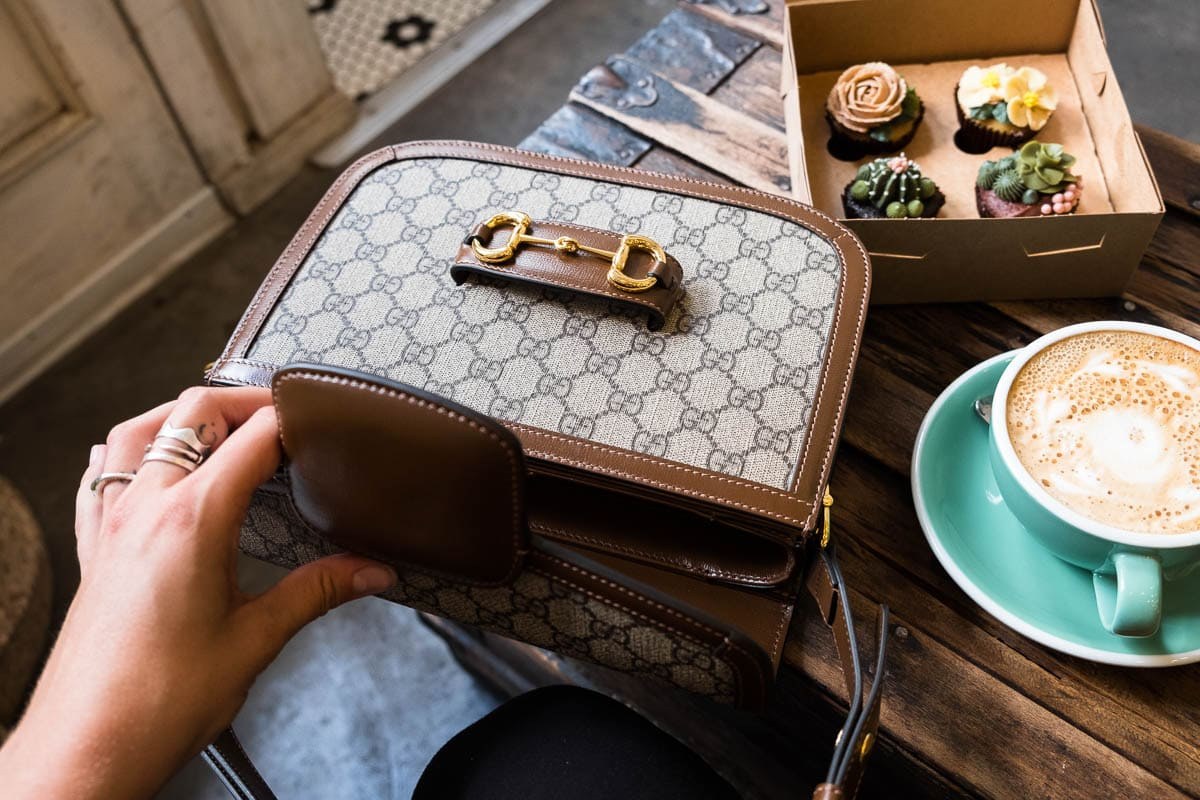 A Closer Look At the Gucci 1955 Horsebit Shoulder Bag: Styling Guide — design detail