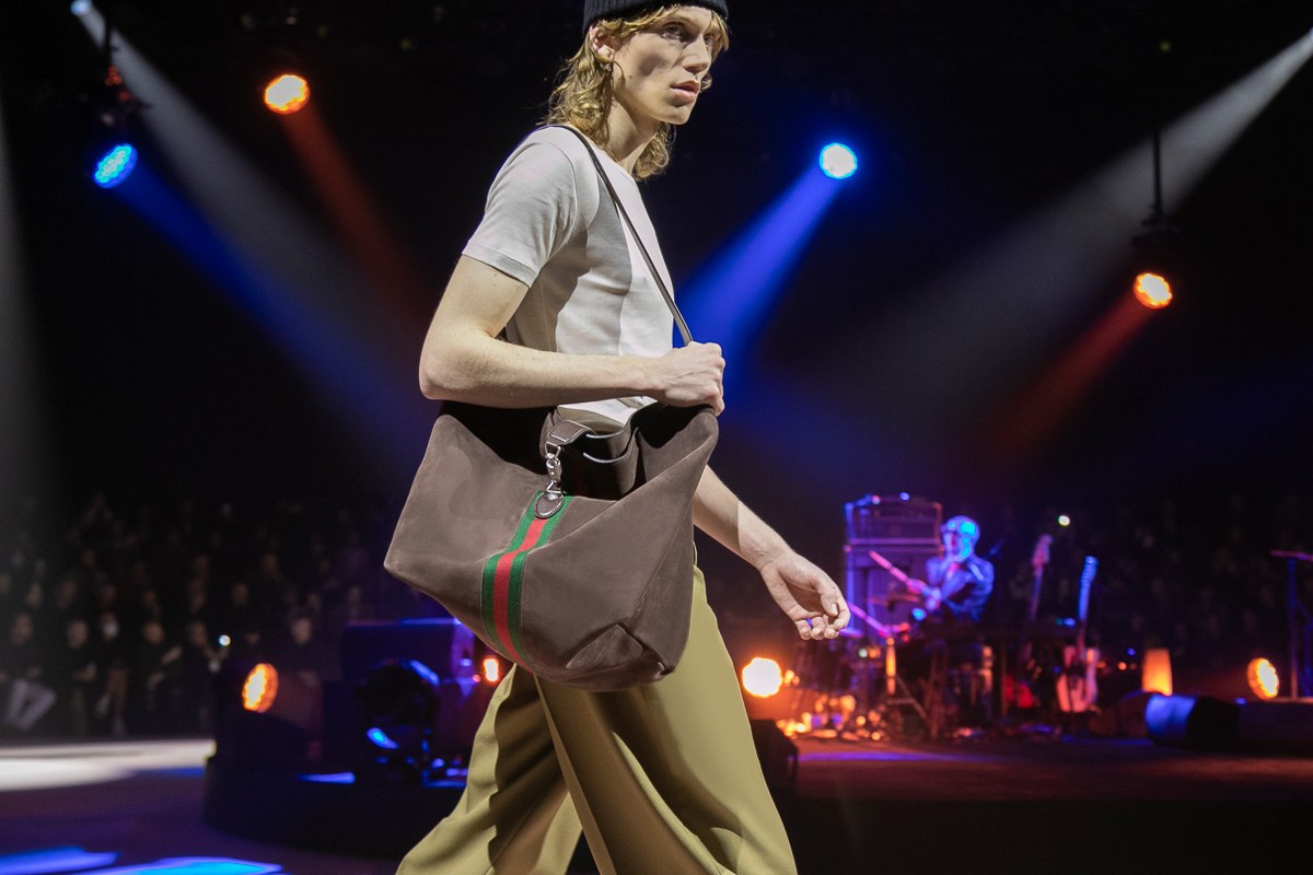 A Look at Gucci Men’s Fall 2023, the First Collection Post-Alessandro Michele: Key Design Notes — shape and proportion…