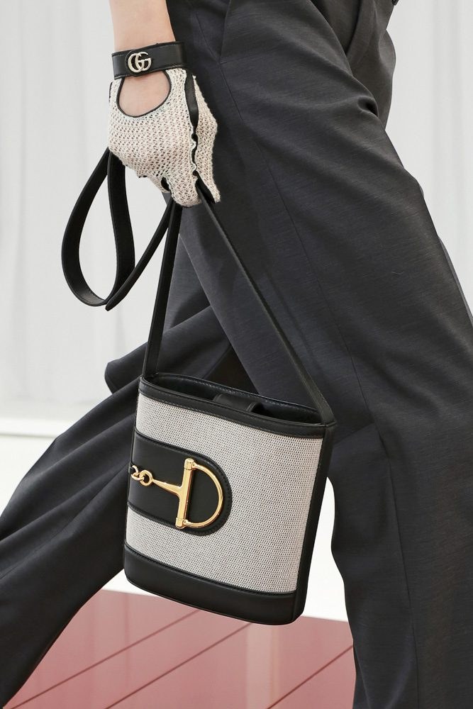 Archival Details and Bold Colors Took Over the Gucci Spring 2025 Runway: Collection Guide — carrying and styling reference