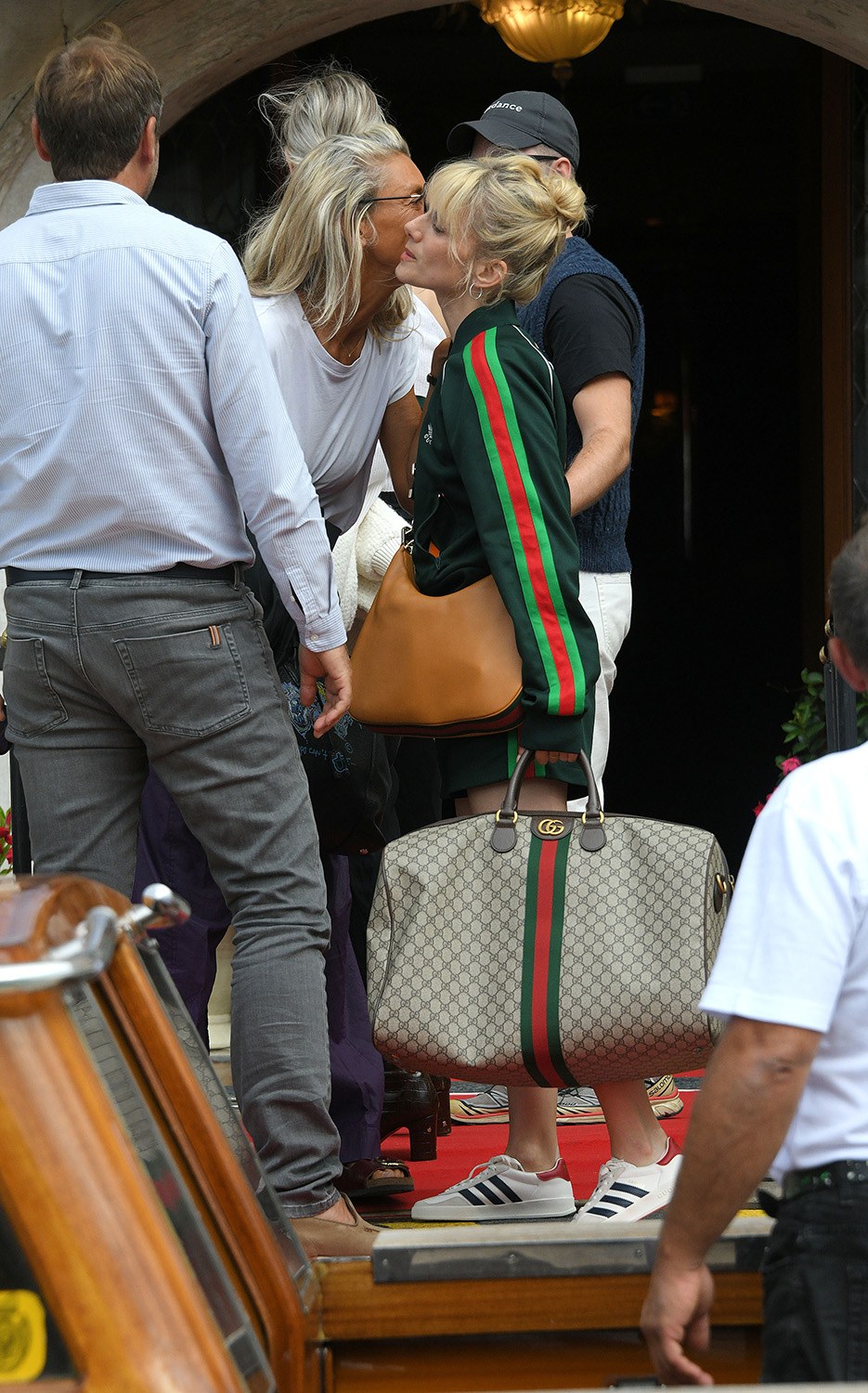 Celebrities with Their Gucci Attache Bags: Styling Analysis — hardware and construction detail