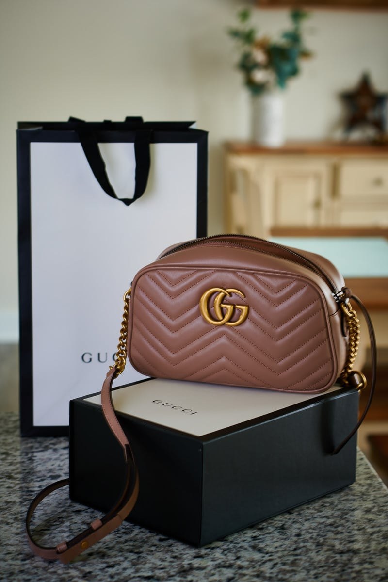 Choosing a Long-Awaited Gucci Bag — material and finish reference