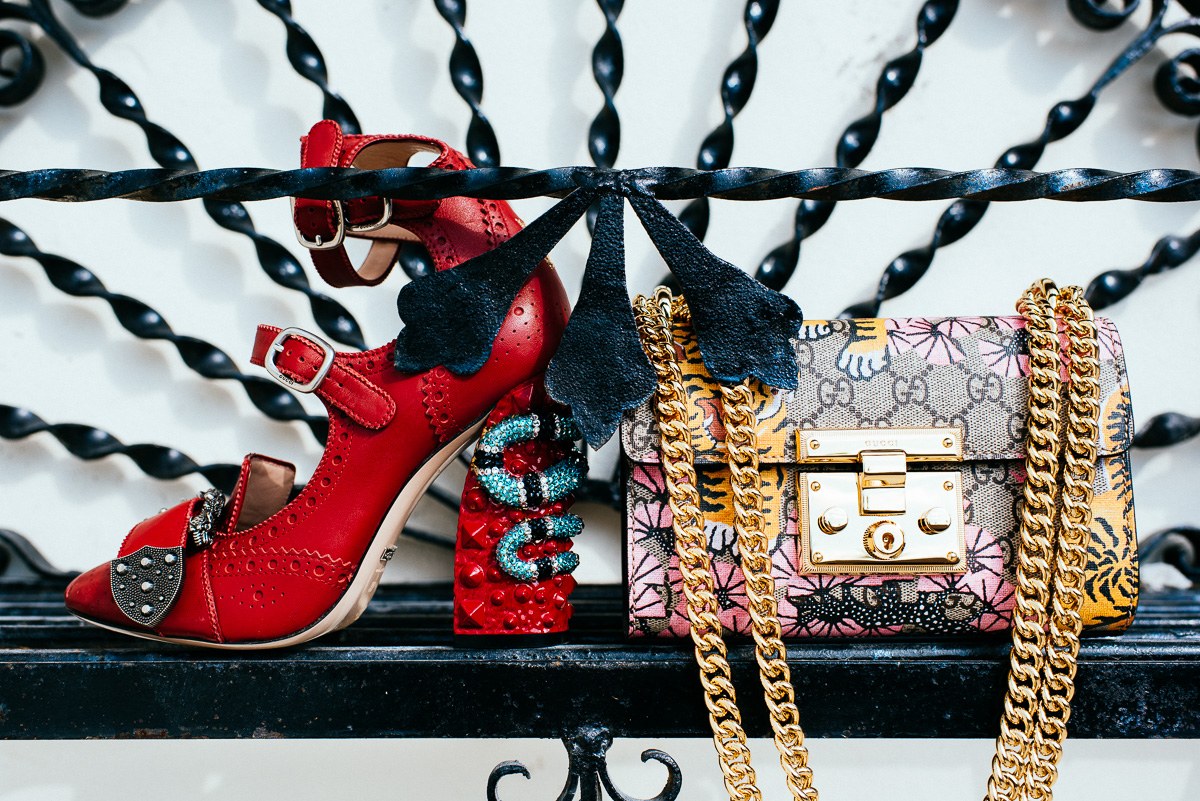 Current Obsession: Gucci Padlock Printed Shoulder Bag: Styling Guide — design detail