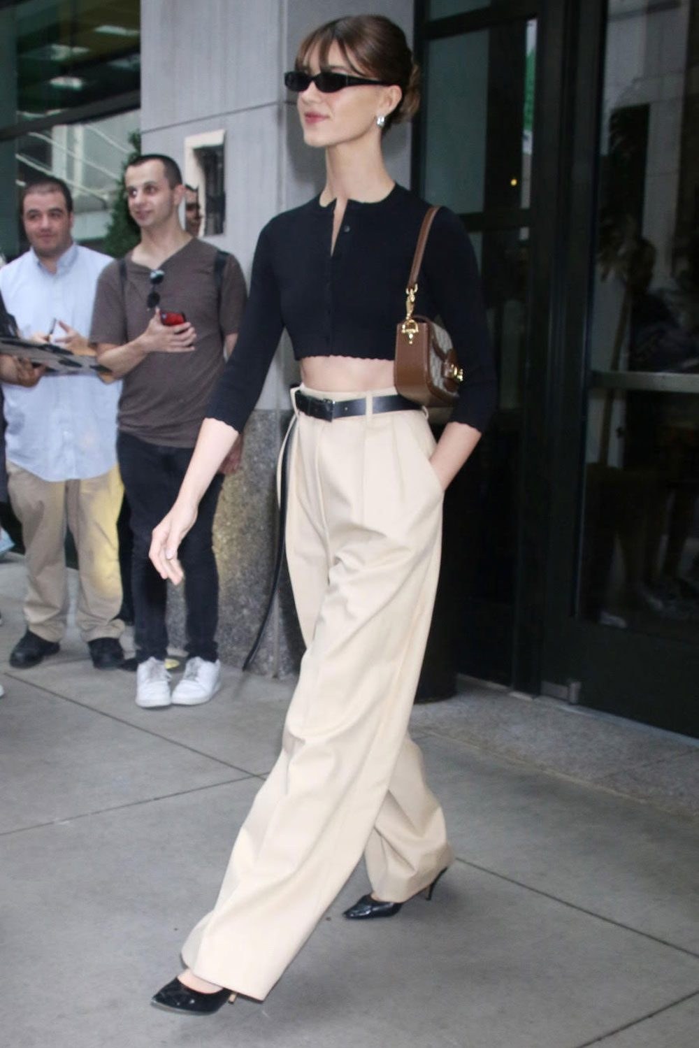 Daisy Edgar-Jones Nails Casual Cool With the Gucci Blondie: OutletCity Guide — hardware and construction detail