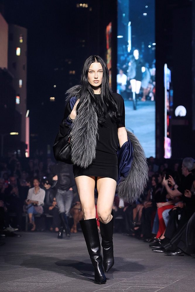 Demna Brings GucciCore to Times Square for Cruise 2027: Runway Analysis — shape and proportion reference