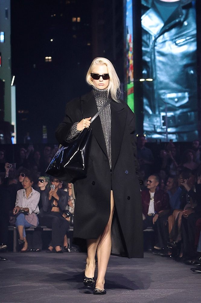 Demna Brings GucciCore to Times Square for Cruise 2027: Runway Analysis — design detail