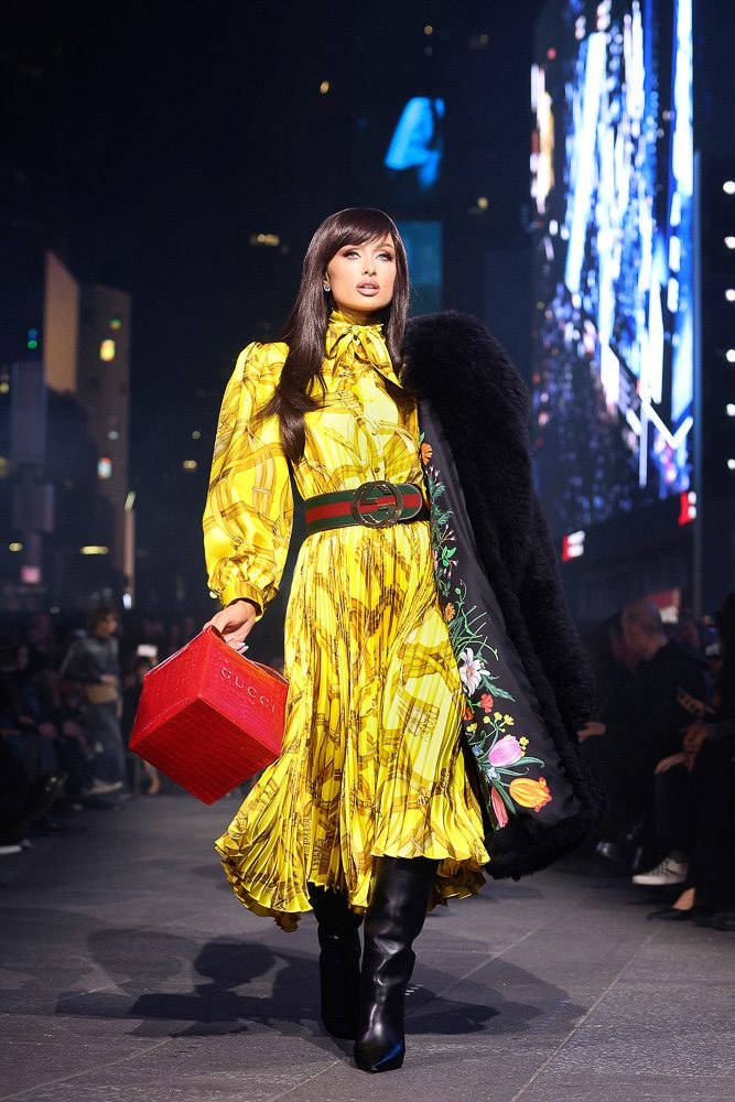 Demna Brings GucciCore to Times Square for Cruise 2027: Runway Analysis — material and finish reference