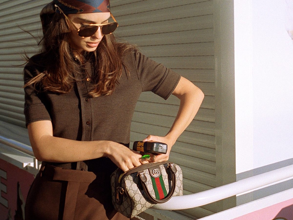 Emily Ratajkowski Fronts Gucci’s Latest Campaign Celebrating Its Timeless Monogram: OutletCity Guide — editorial overview