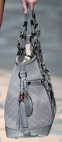 Fashion Week 2010: Gucci Handbags: Key Design Notes — material and finish reference