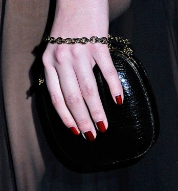 Fashion Week Handbags: Gucci Fall 2011: Runway Analysis — shape and proportion reference
