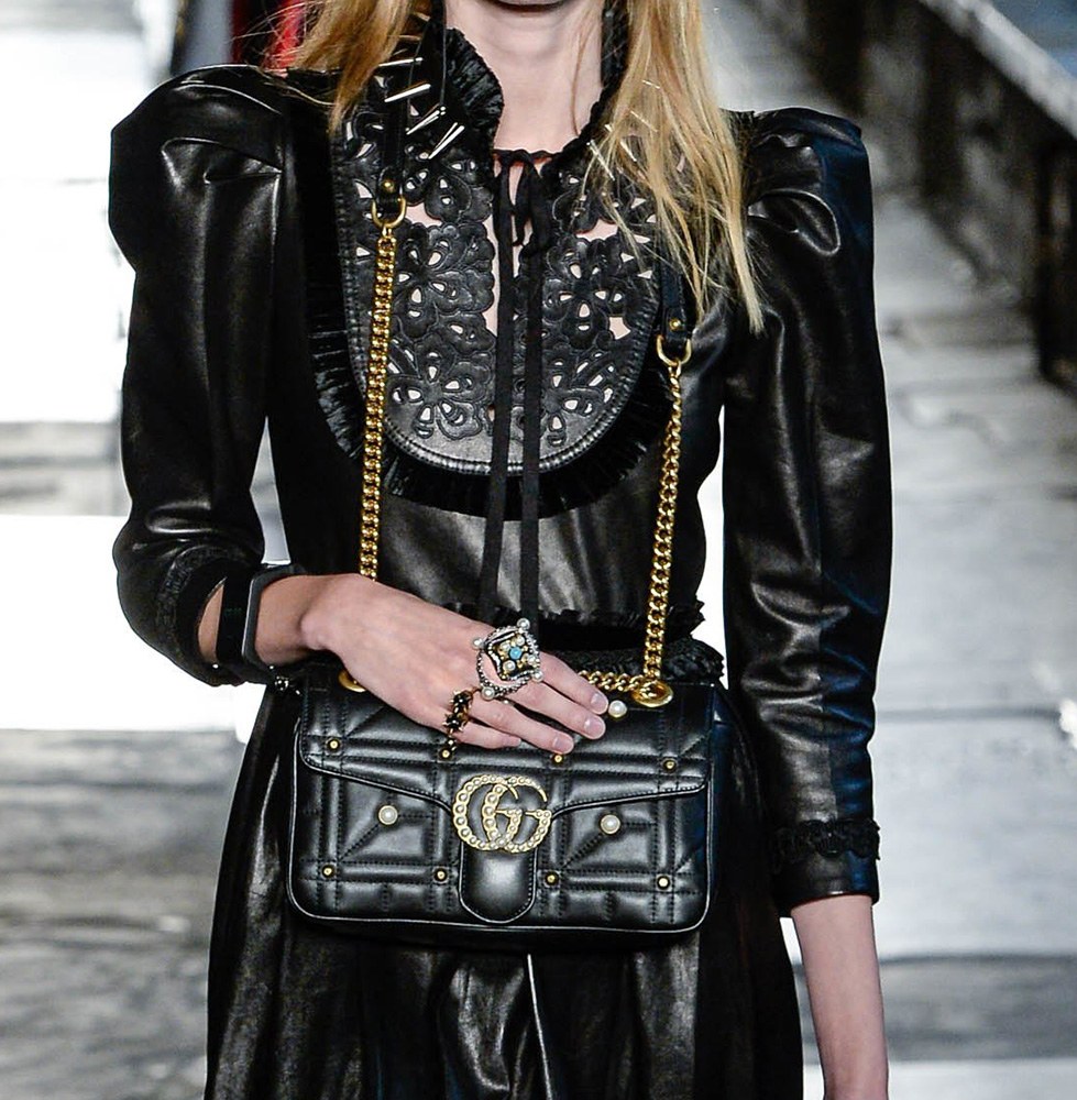 Get Your First Look at Gucci’s Beautiful Cruise 2017 Bags: Runway Analysis — design detail
