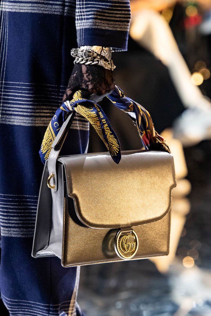 Get Your First Look at Gucci’s Fall 2019 Bags, Straight From the Runway: Key Design Notes — shape and proportion reference