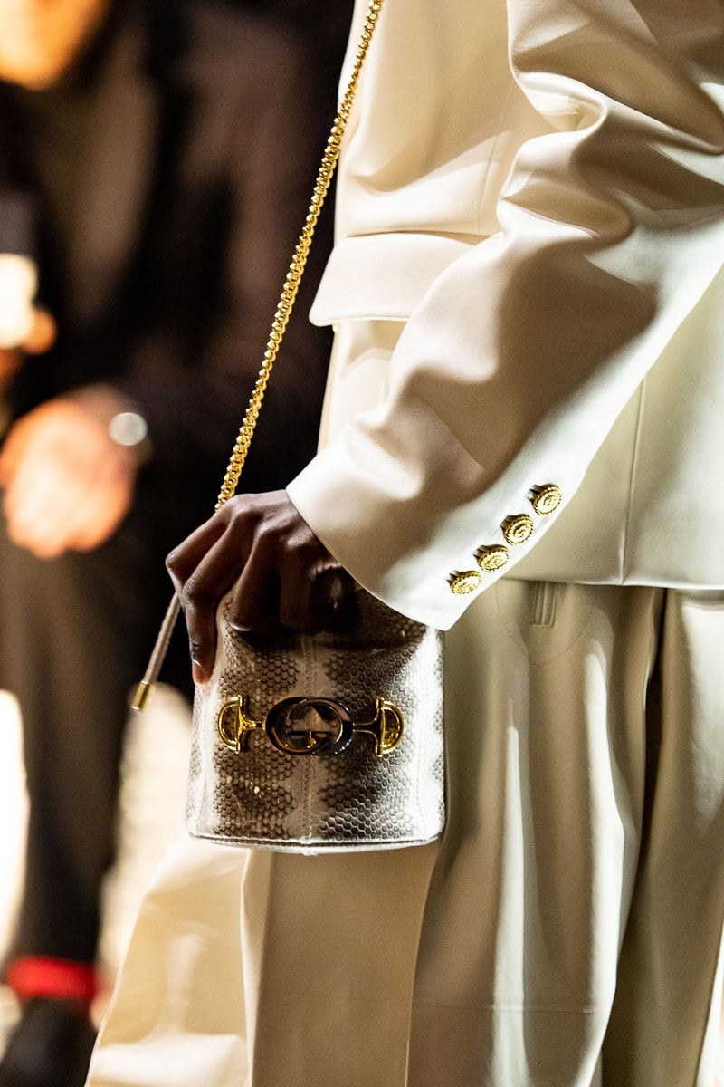 Get Your First Look at Gucci’s Fall 2019 Bags, Straight From the Runway: Key Design Notes — scale and everyday-use reference