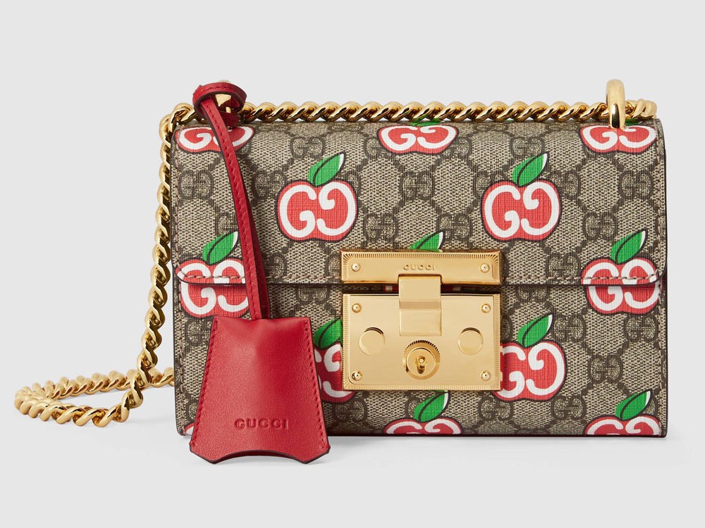 Gucci Adorns Its Fan Favorite Bags With an Apple Motif: Design Guide — design detail