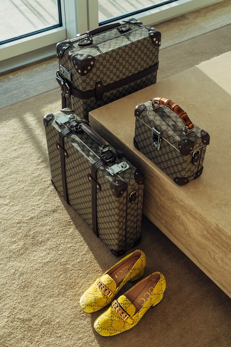 Gucci Collaborates with Globe-Trotter on Functional New Luggage Collection: Design Guide — shape and proportion reference