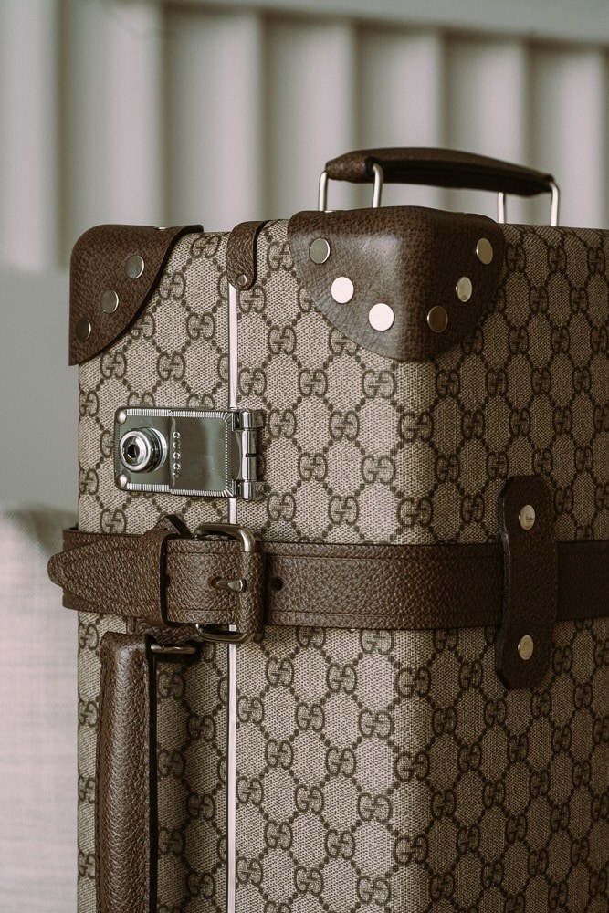 Gucci Collaborates with Globe-Trotter on Functional New Luggage Collection: Design Guide — hardware and construction detail