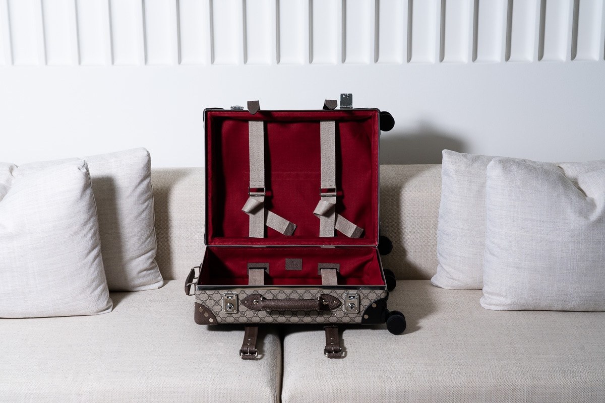 Gucci Collaborates with Globe-Trotter on Functional New Luggage Collection: Design Guide — additional editorial view