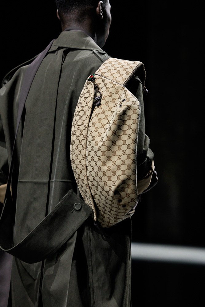 Gucci Crocodile and Ostrich Patchwork Bag: Design Guide — material and finish reference