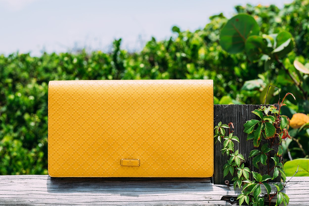 Gucci Debuts Bright Diamante: Design Guide — carrying and styling reference