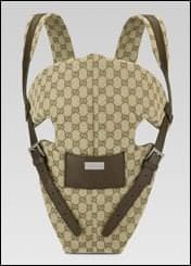 Gucci Designer Baby Carrier: Design and Practicality — shape and proportion reference