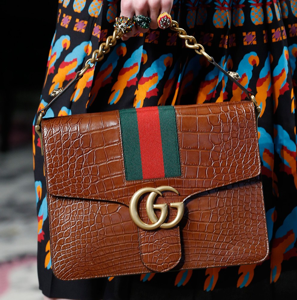 Gucci Gets Detailed for Its Spring 2016 Runway Bags: Key Design Notes — scale and everyday-use reference