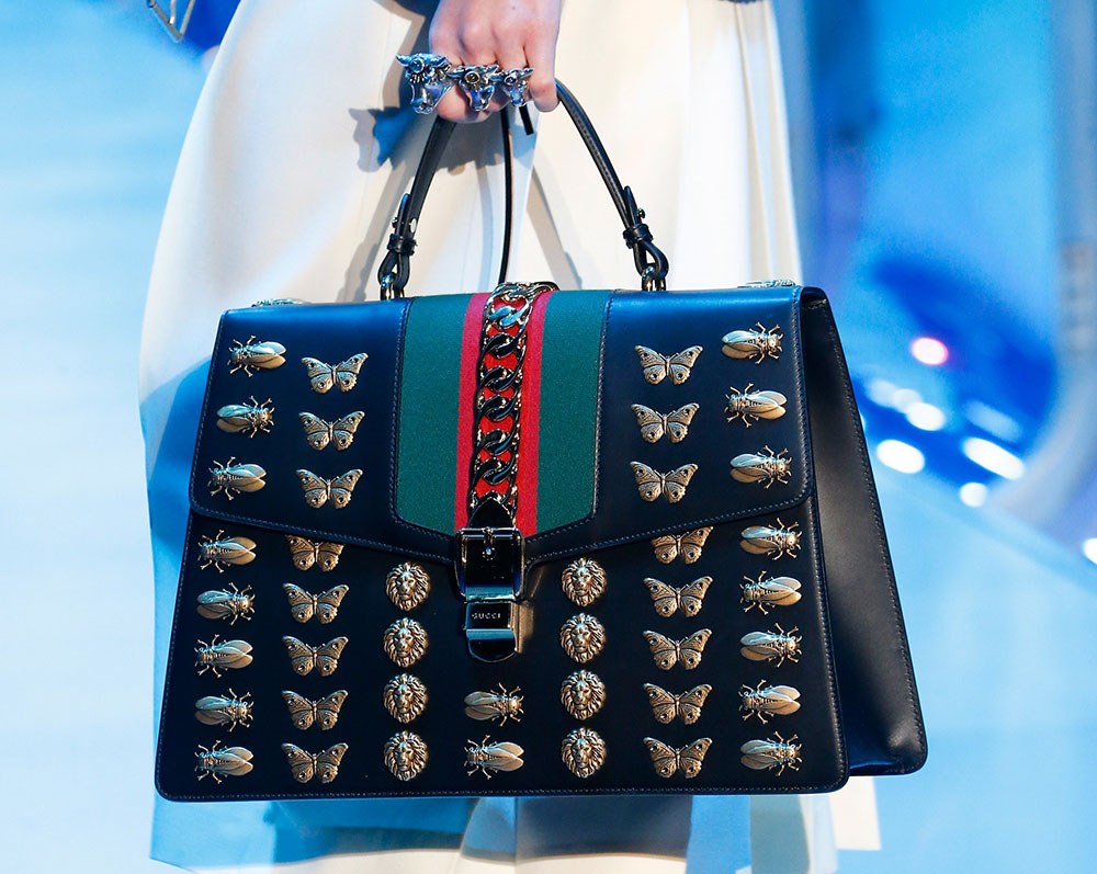 Gucci Gets Heavily into the Brand’s Signature Bamboo for Its Fall 2017 Bags: OutletCity Guide — shape and proportion…
