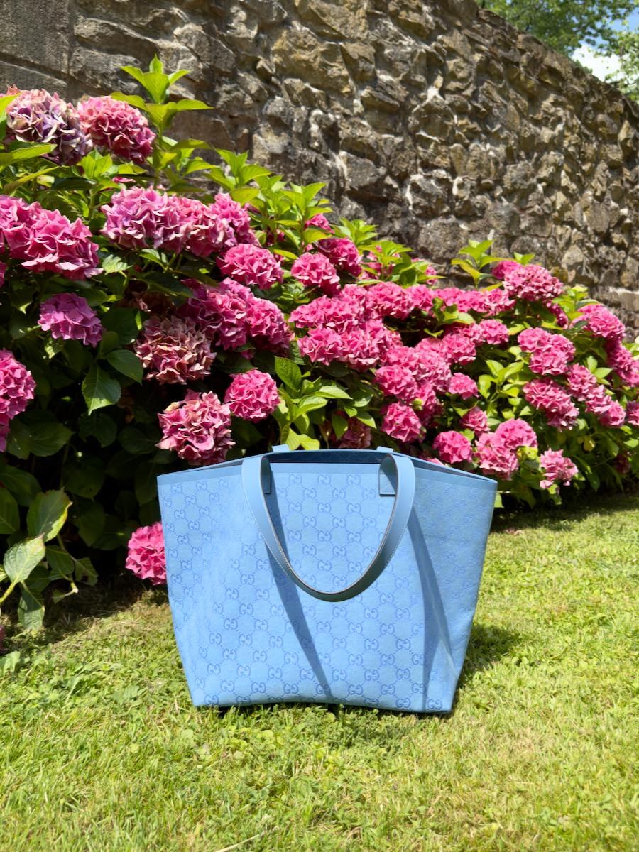 Gucci Gifted Me the Perfect Summer Tote: OutletCity Guide — carrying and styling reference