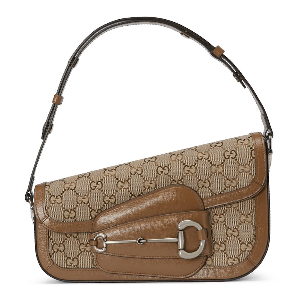 Gucci Gives Vegan Leather a Go with the Gucci Horsebit 1955 Demetra: OutletCity Guide — carrying and styling reference