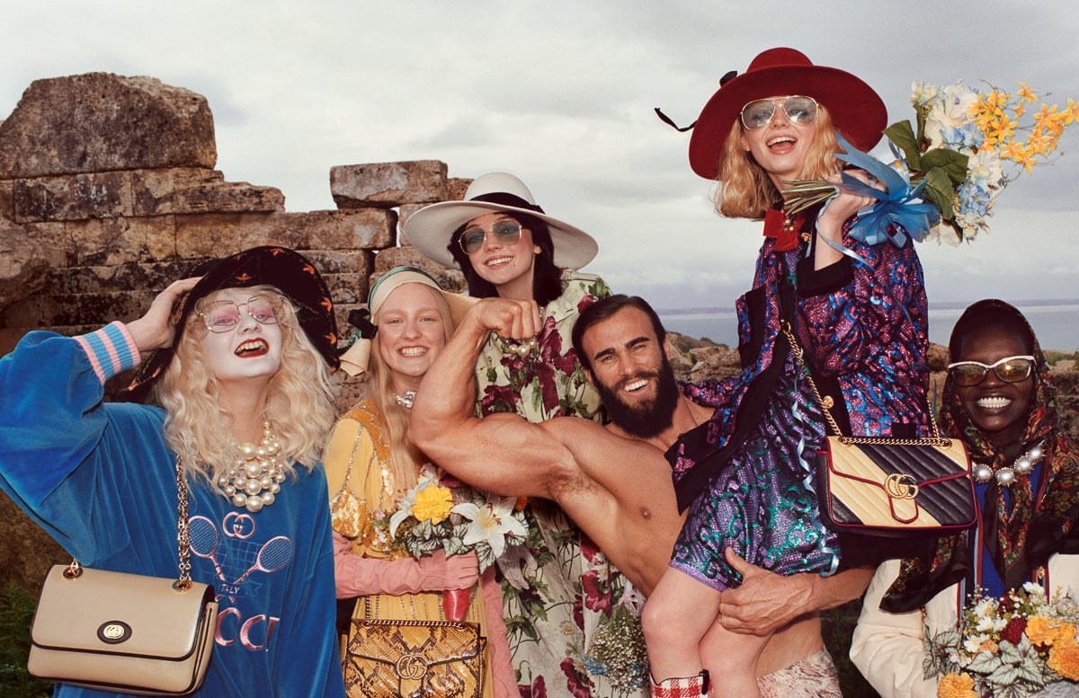 Gucci Goes Back In Time With Its Pre-Fall 2019 Campaign: Runway Analysis — editorial overview