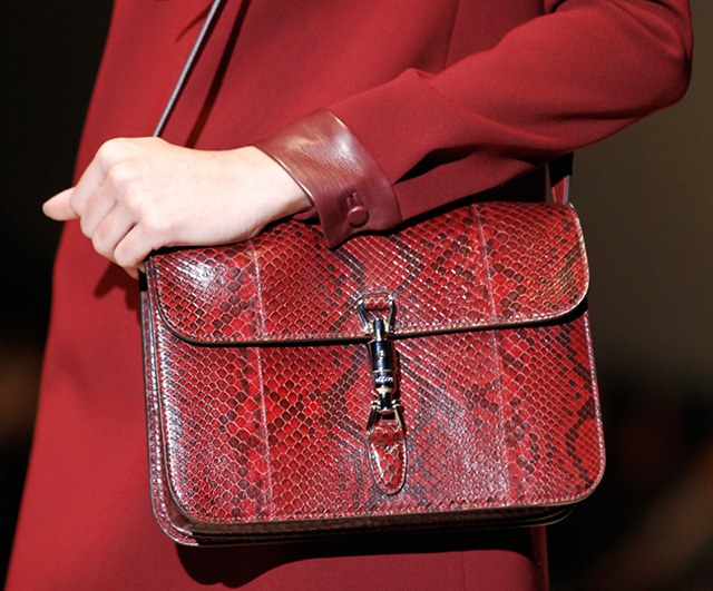 Gucci Goes Back to Basics for its Fall 2014 Handbags: Collection Guide — shape and proportion reference